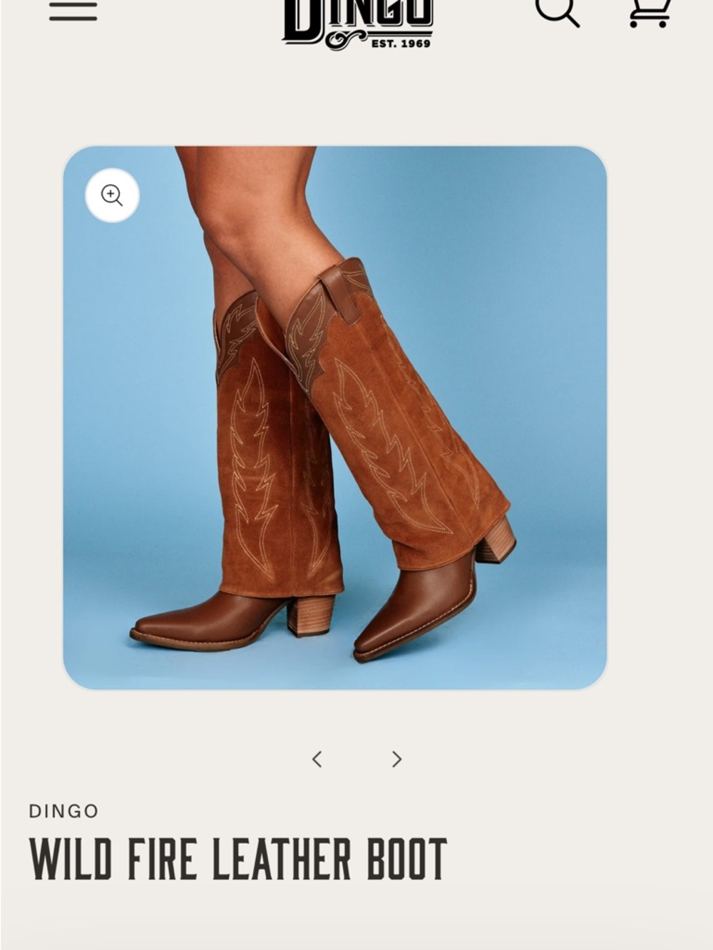 Dingo wild fire leather boot - Picture 3 of 14